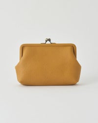 itsu mono がま口ポーチ(M) マスタード