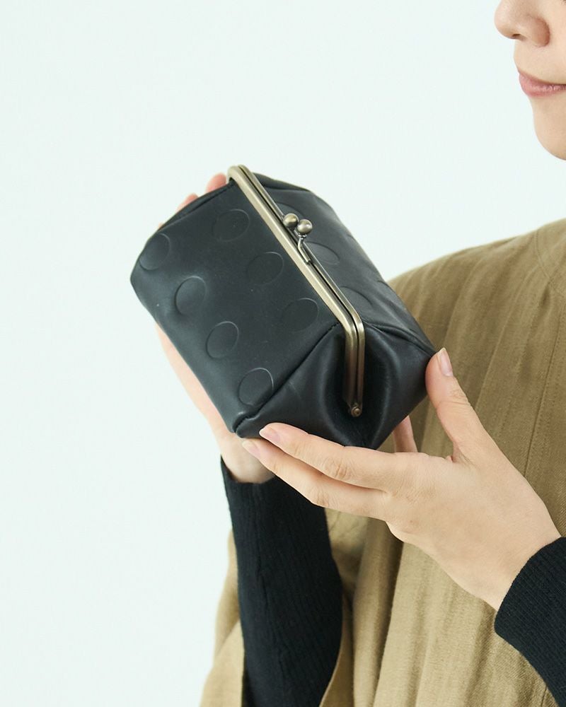 【該当者さま専用作品につきご購入不可となります】がま口ポーチ　/ がま口バッグ ふっくら形状でたっぷり入る「キャンディ バルーンがま口ポーチ