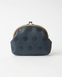 キャンディ アーチがま口ポーチ　　ネイビー