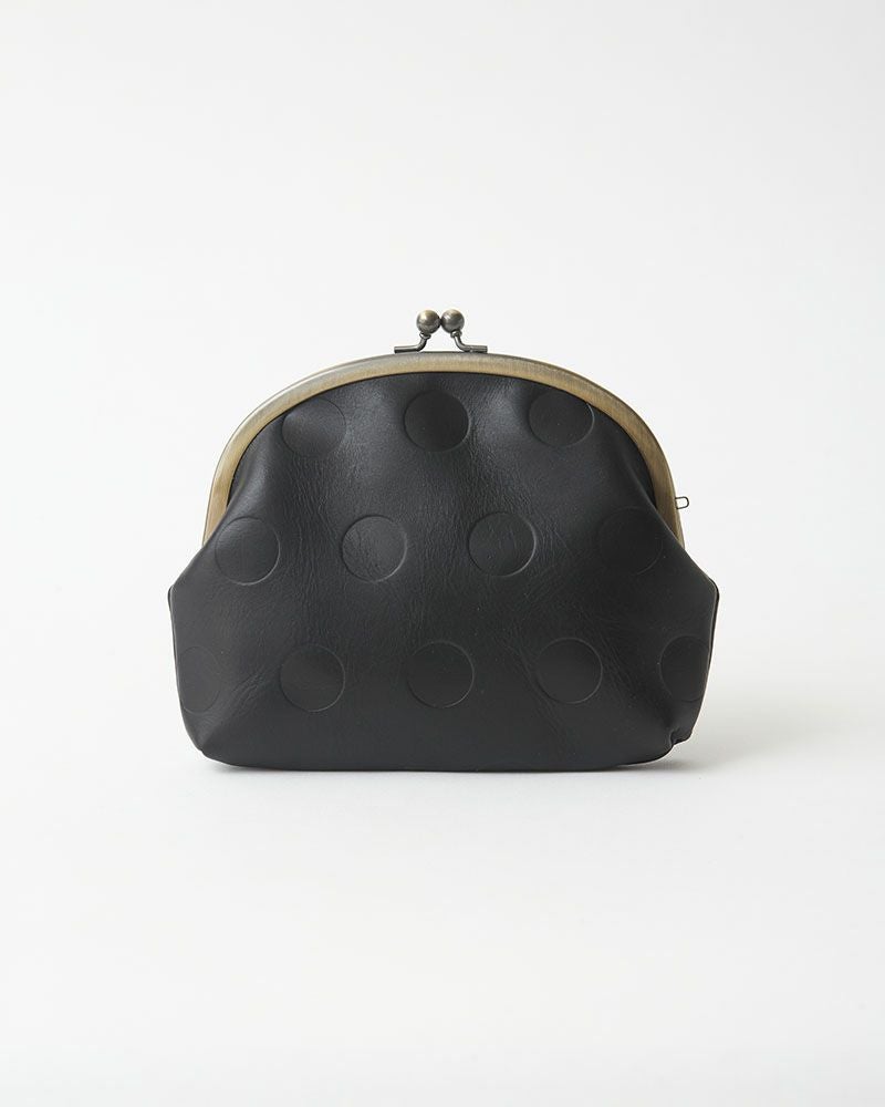 キャンディ アーチがま口ポーチ　　ブラック