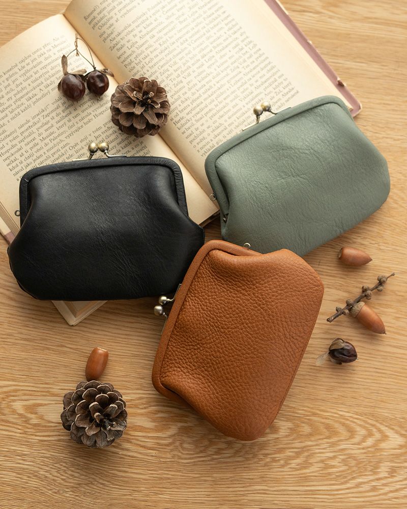 革巻きデザインが可愛い「itsu mono 親子がま口」 | Kanmi（カンミ