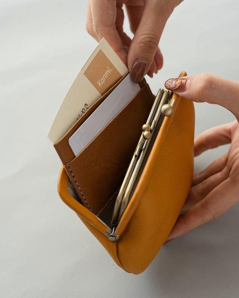 革巻きデザインが可愛い「itsu mono 親子がま口」 | Kanmi（カンミ