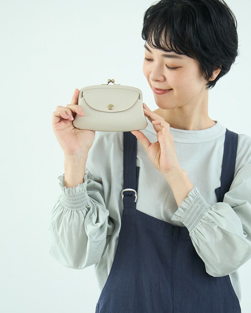 たっぷり収納できる「itsu mono ルーフ親子がま口」 | Kanmi（カンミ