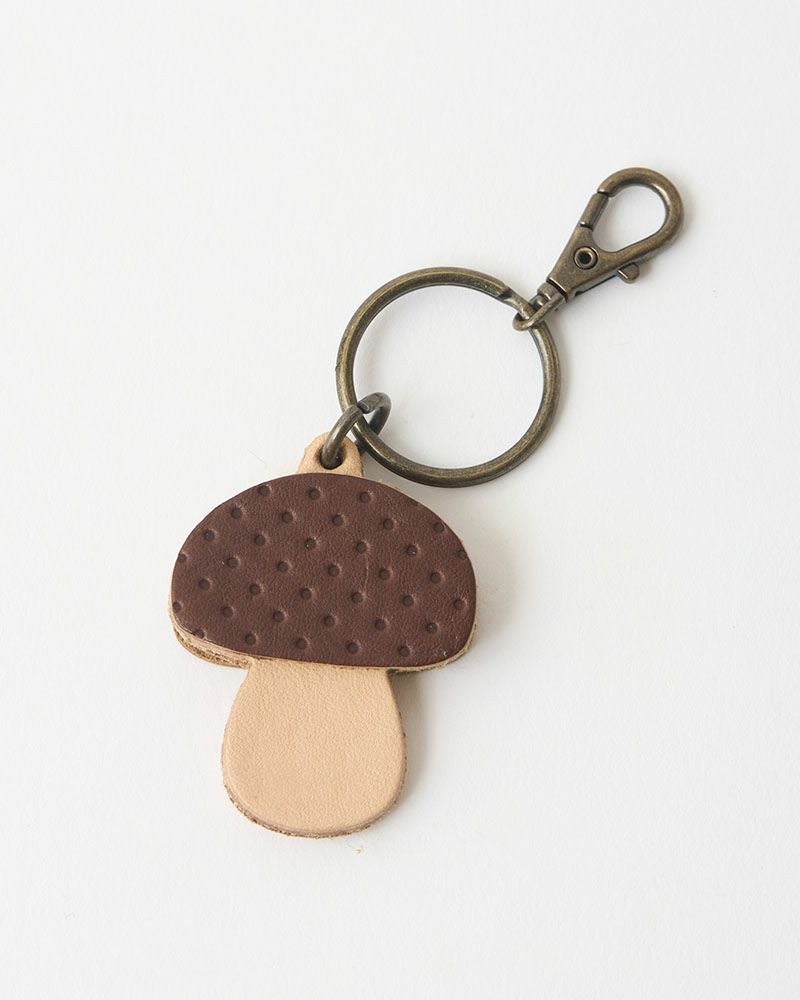 キュートなきのこモチーフ「森のめぐみキーリング」 | Kanmi（カンミ