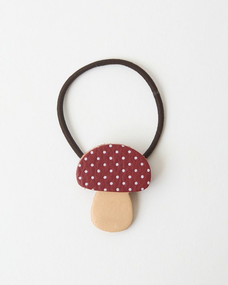 使い方いろいろなきのこ「森のめぐみ ヘアゴム」 | Kanmi（カンミ