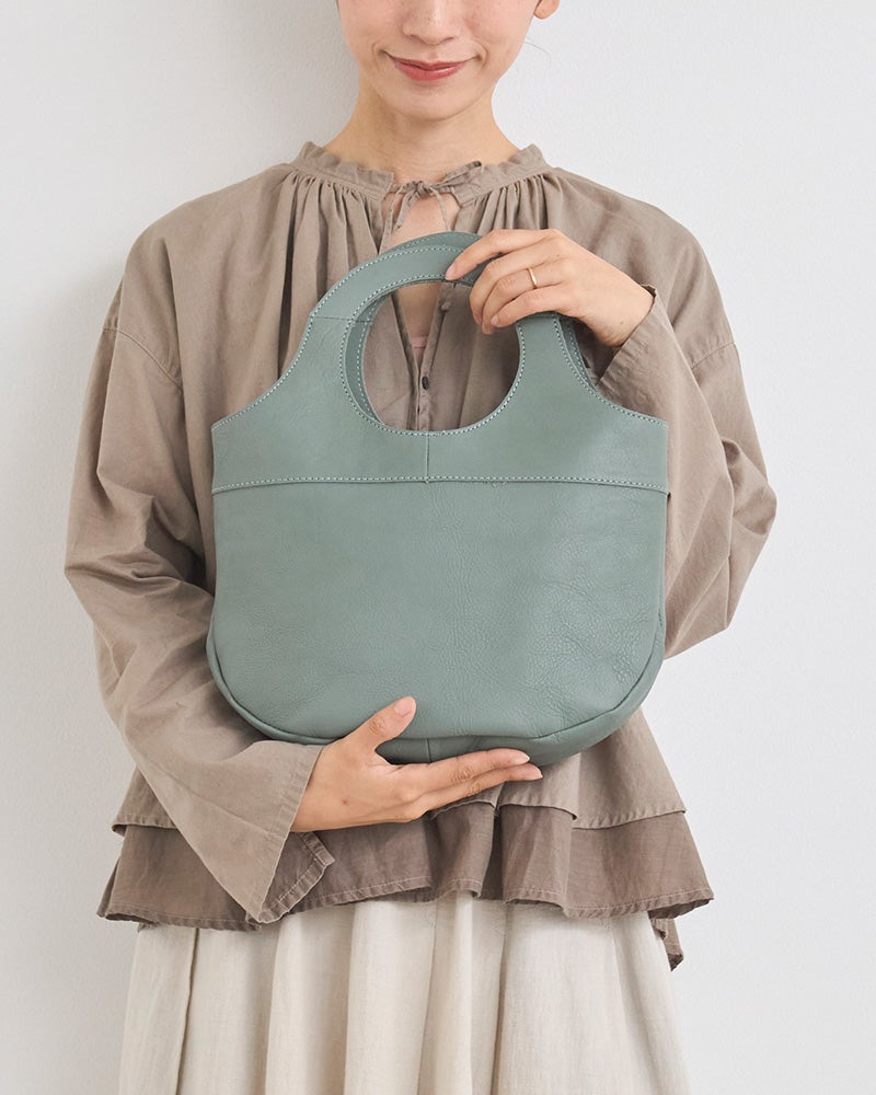 Kanmi.ドーナツバッグ　(キャットブルー)