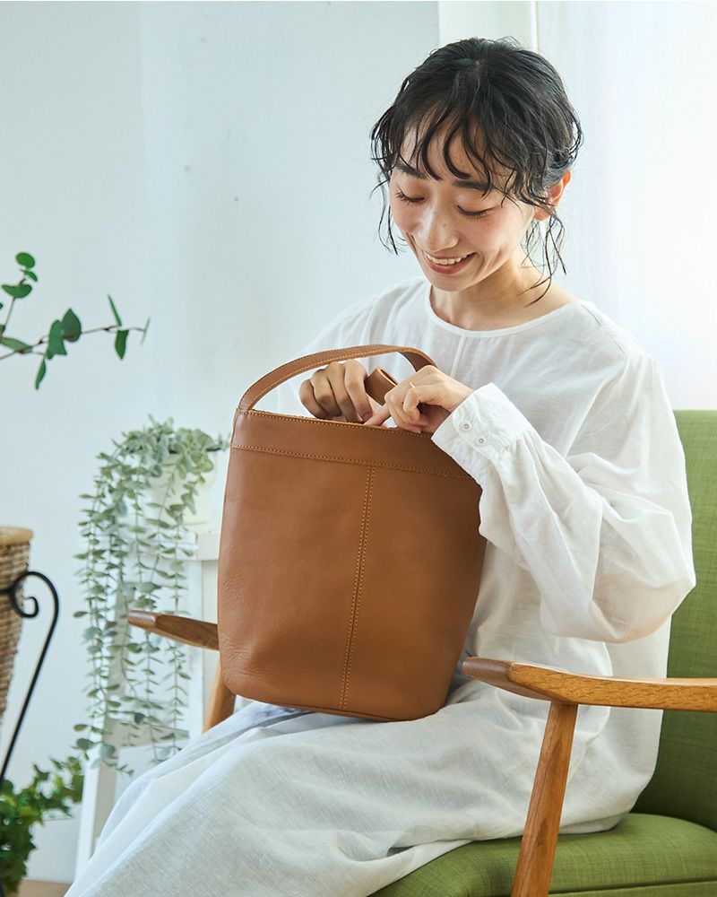 なで肩さんでも安心「maruco バケツトートバッグ」 | Kanmi（カンミ