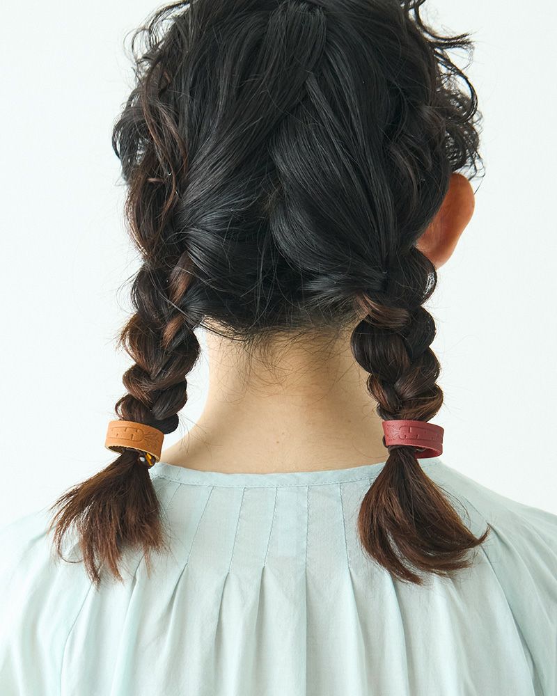 mi chi bata ヘアゴムができました