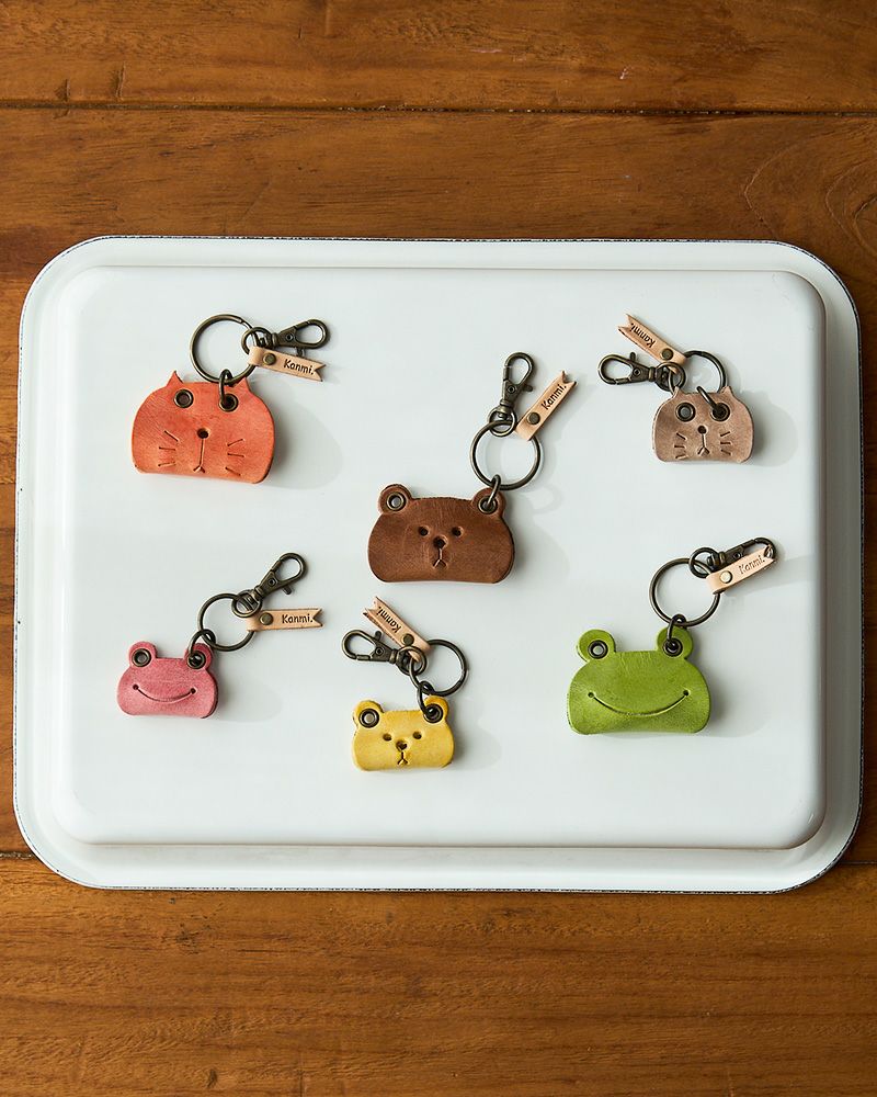 ゆらりと揺れて、心までやさしくなる「クマ キーリング(S)」 | Kanmi