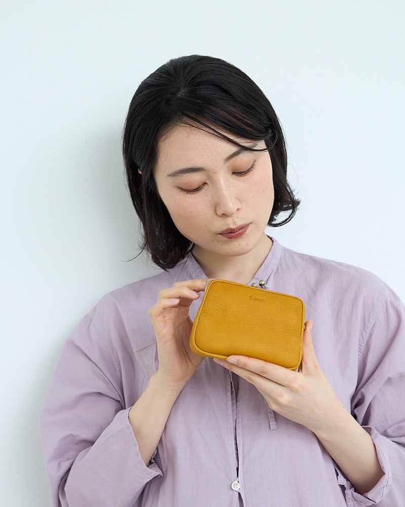 たまには背伸びも良いんじゃない？「フカフカ ノッポ親子がま口